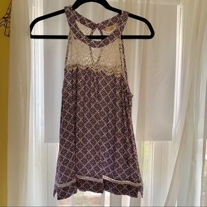 Stitch Fix Halter top -Skies Are Blue